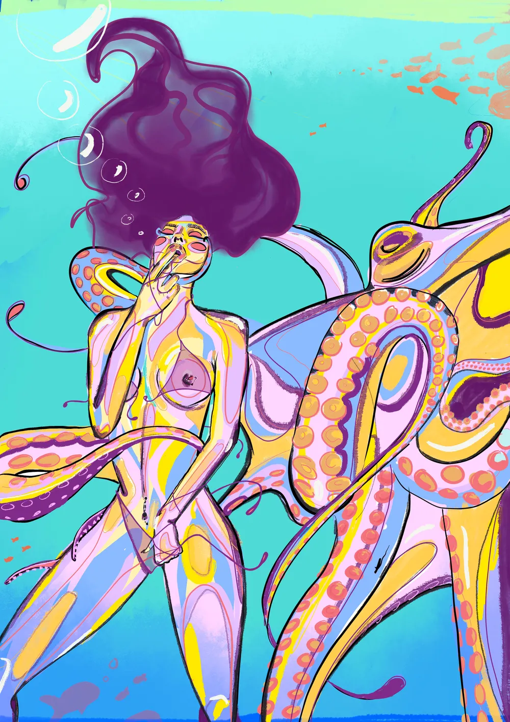 Artwork by Fabiola Eats Art